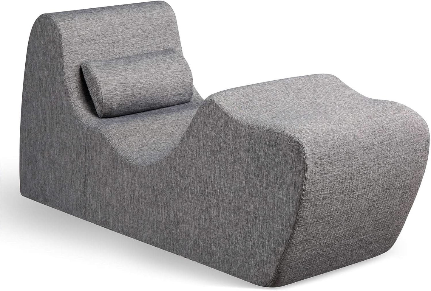 Zero Gravity Chaise Lounger Ergonomic Foam Support Grey from PriceLows™