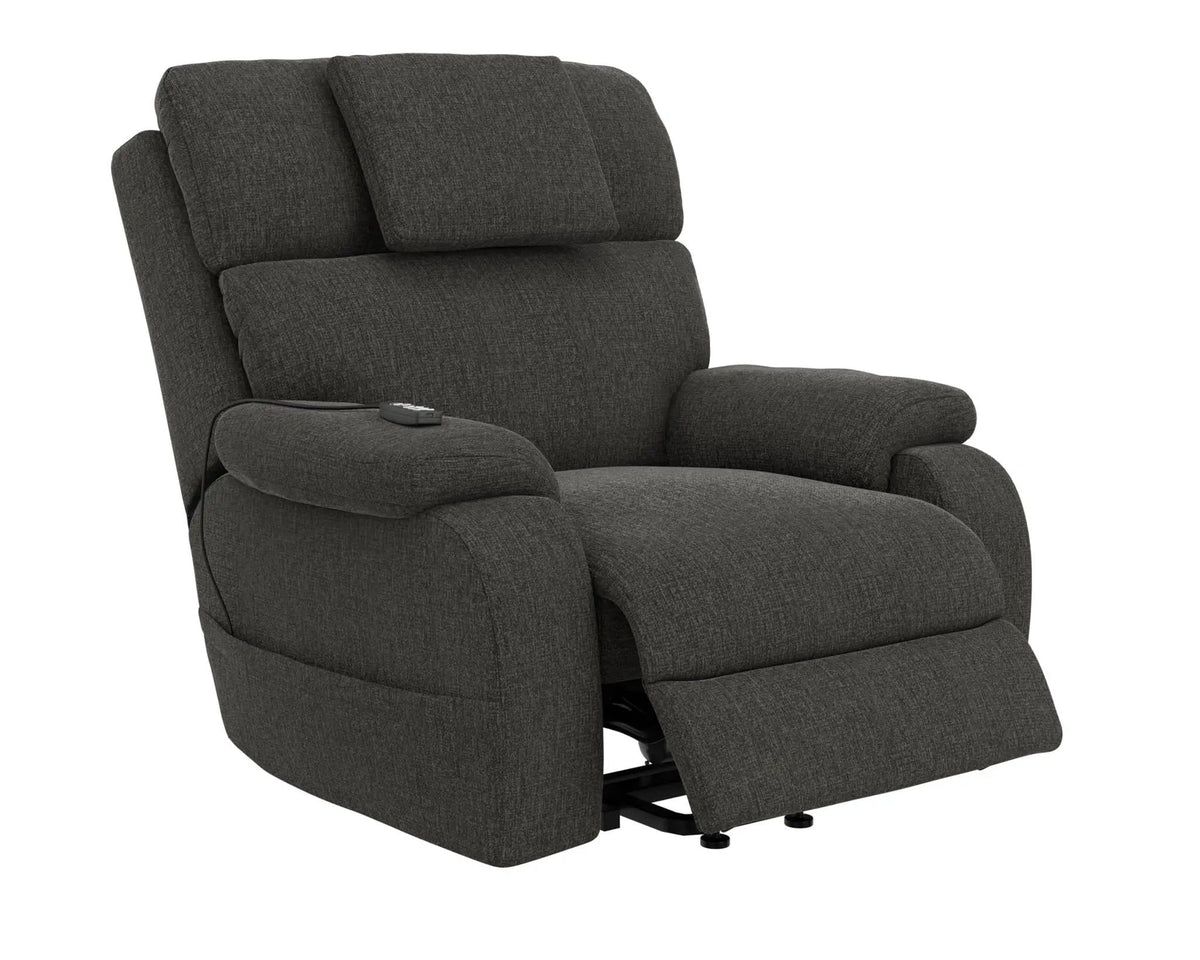 Snoozer Power Lift Power Headrest Lay Flat Recliner With CR3 Heat / Massage / Zero | 3 Pieces | Fabric | Living Room