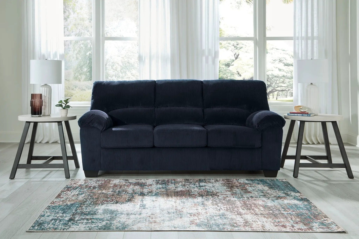 SimpleJoy Corduroy Sofa | Casual Contemporary Style | Super-Soft Fabric | 83 Inch Length