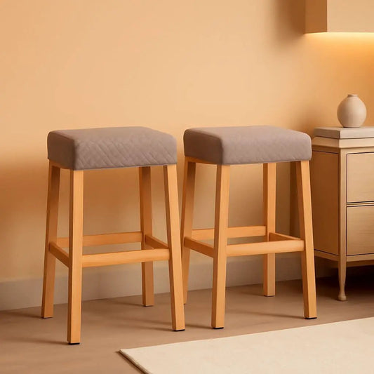 Rectangular Bar Stool Covers 2 Pack Waterproof Stretch from PriceLows™