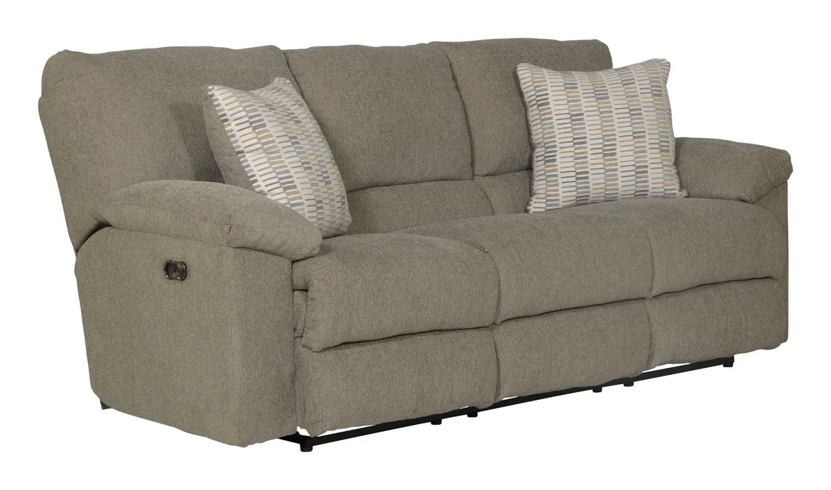 Tyler Reclining Sofa | 4 Pieces | Chenille & Fabric | Living Room