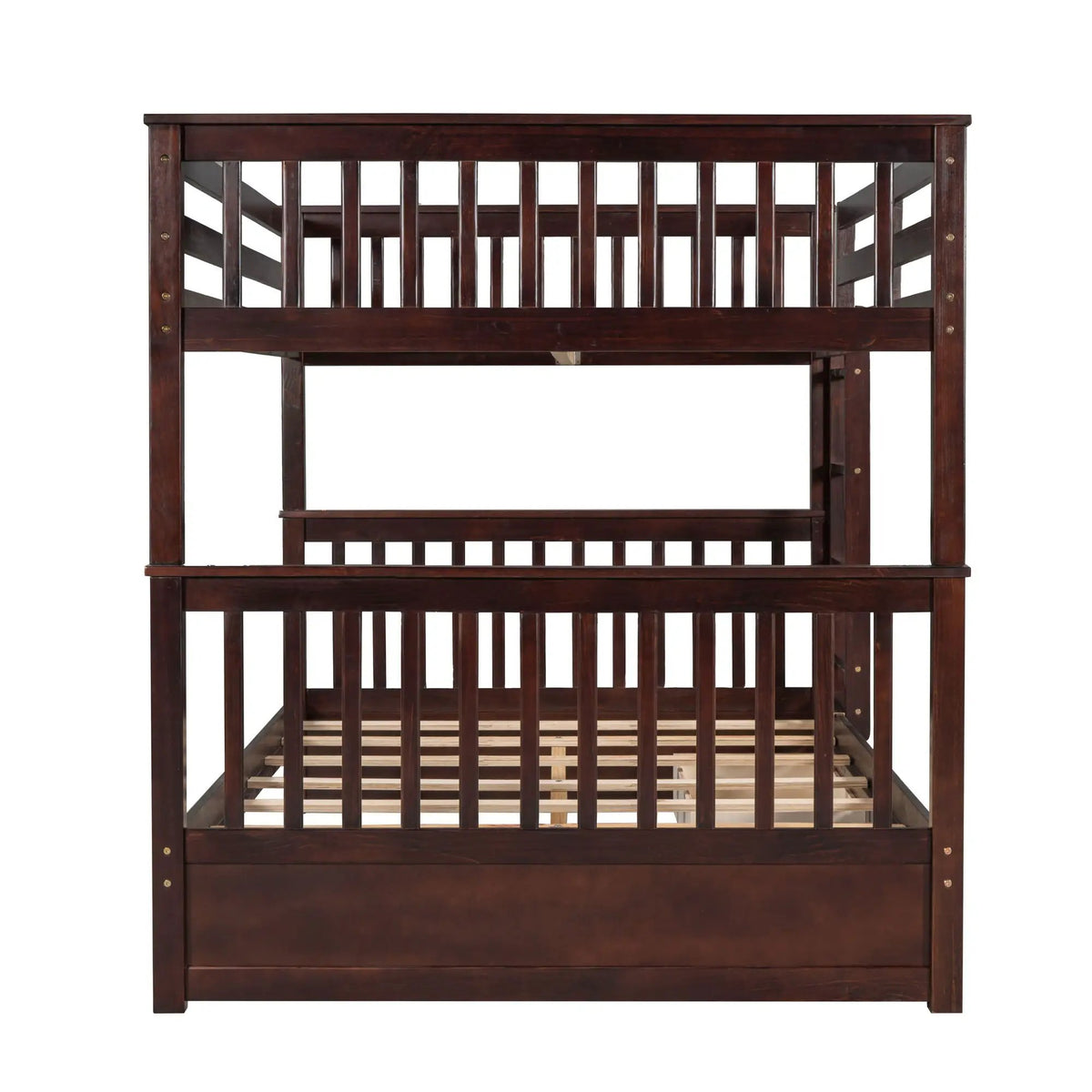 Bunk Bed With Ladders | 2 Storage Drawers | Space-Saving Design | Sleepover Ready