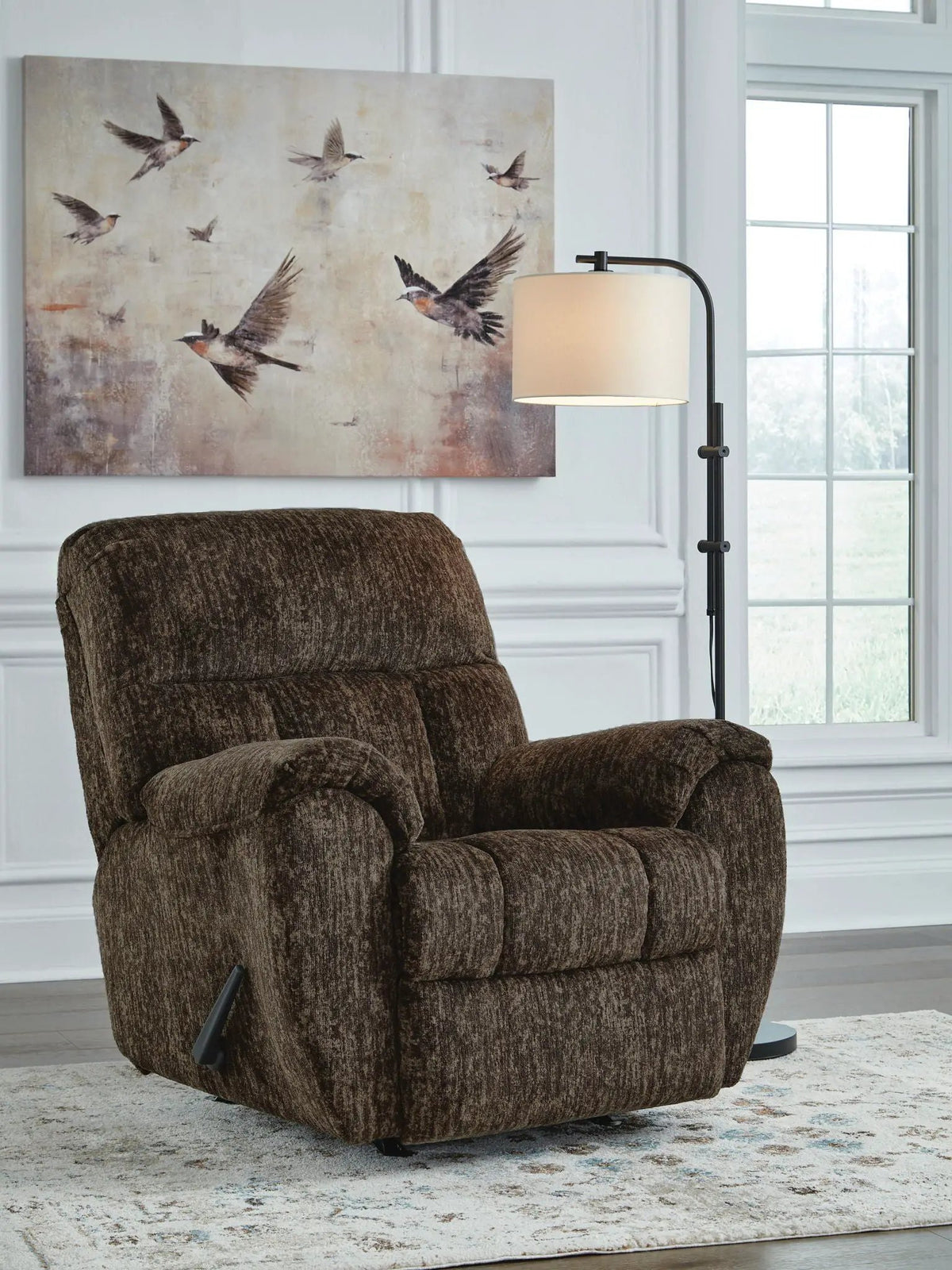 Stayfish Rocker Recliner | Plush Cushions | Pillow Top Armrests | 38 Inch Length