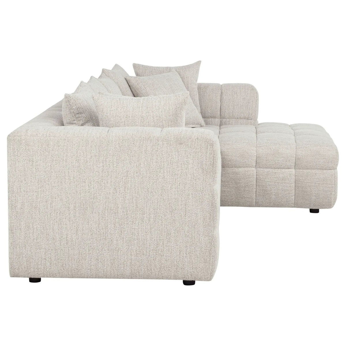 Amara 2-Piece Upholstered Sectional Sofa | 2-Piece Set | Polyester & Fabric | Living Room