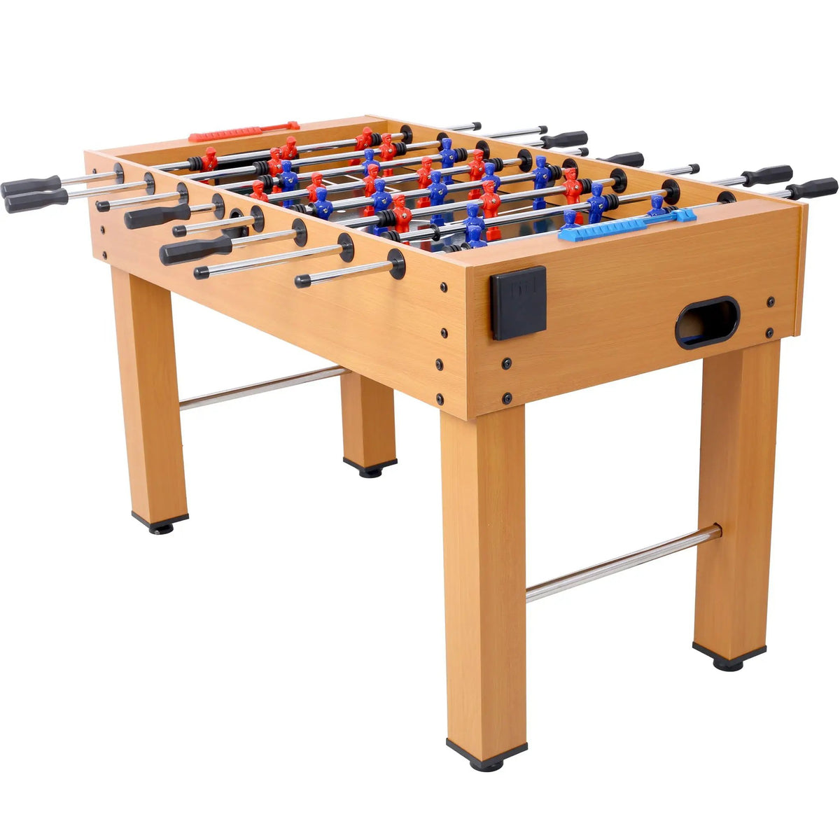 Hurricane Foosball Table | Engineered Wood | Steel Rods | Indoor Gaming