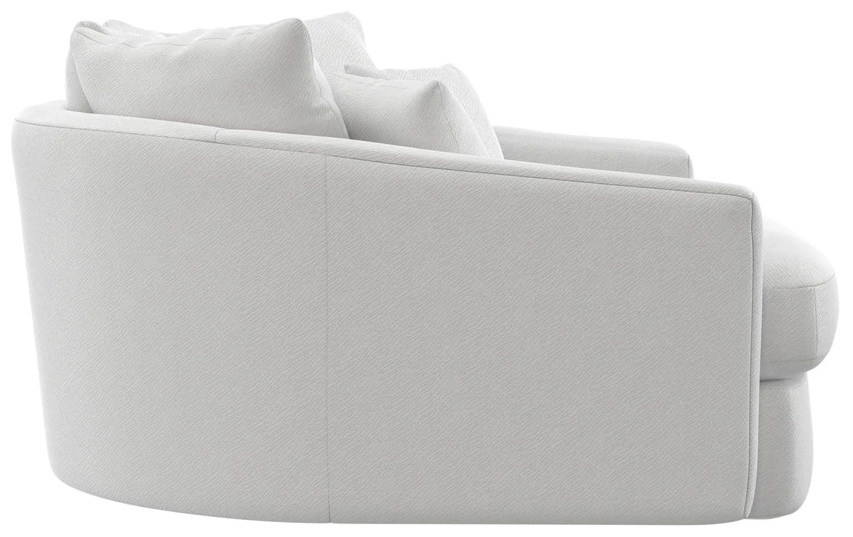 Matty Round Accent Cuddle Chaise | 3 Pieces | Living Room Furniture | Living Room