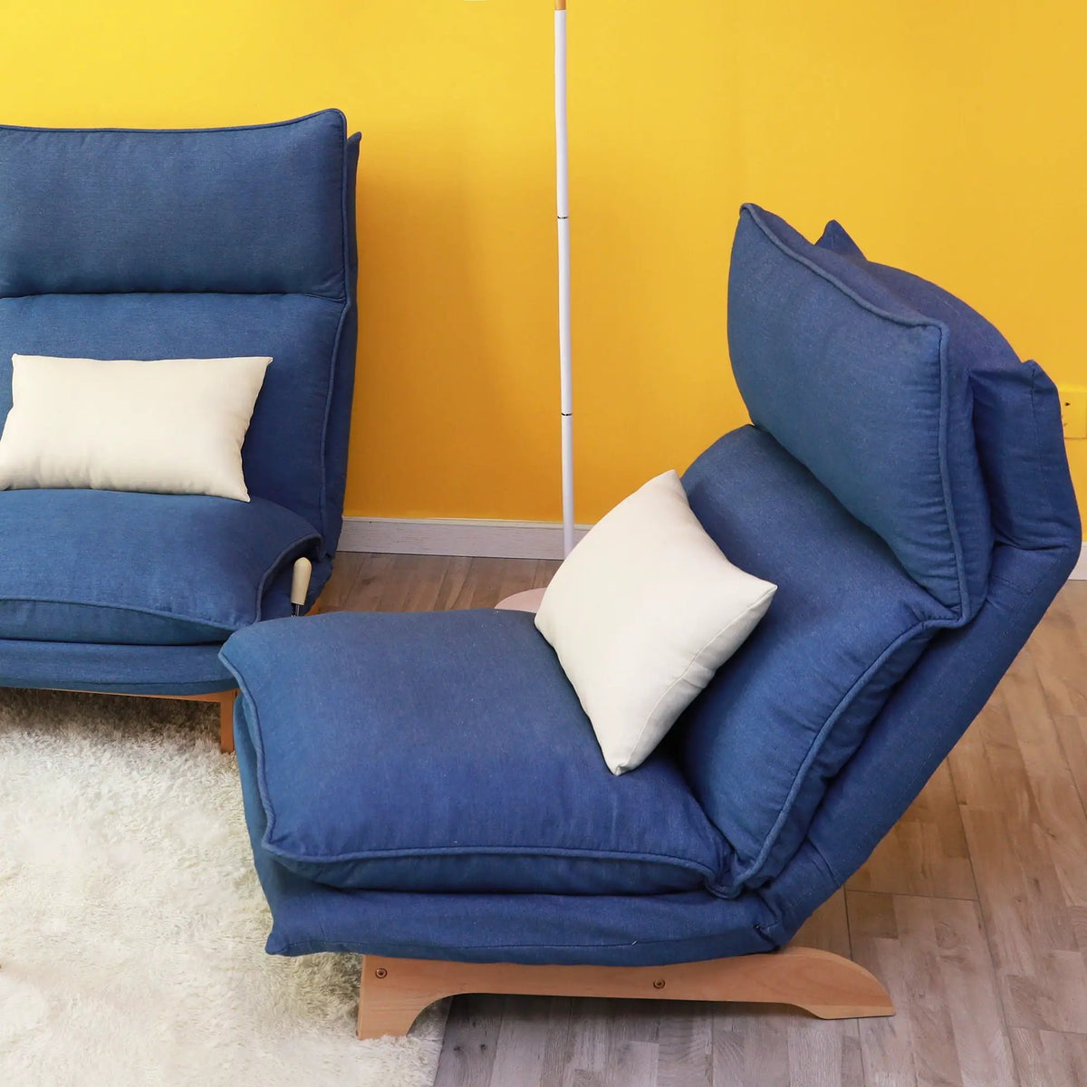 Single Lazy Sofa Chair | Ergonomic Support | Thick Padding | One Seater