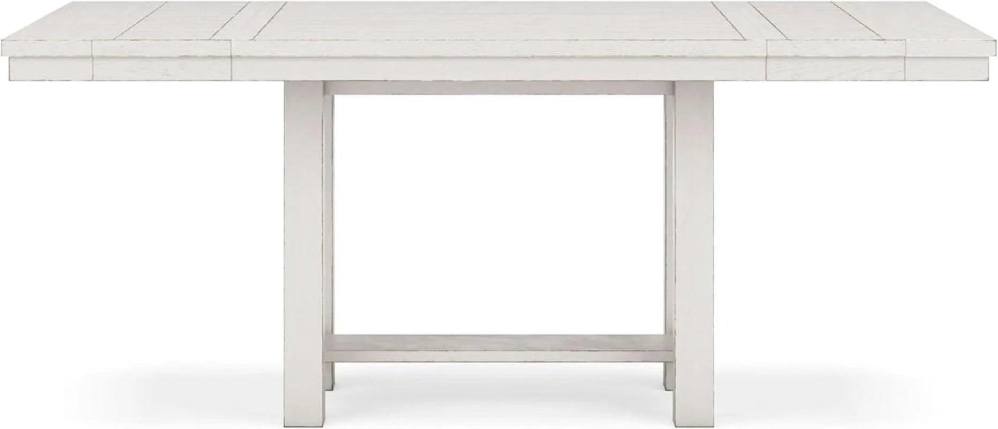 Robbinsdale Counter Height Dining Extension Table 42W 86D White from PriceLows™