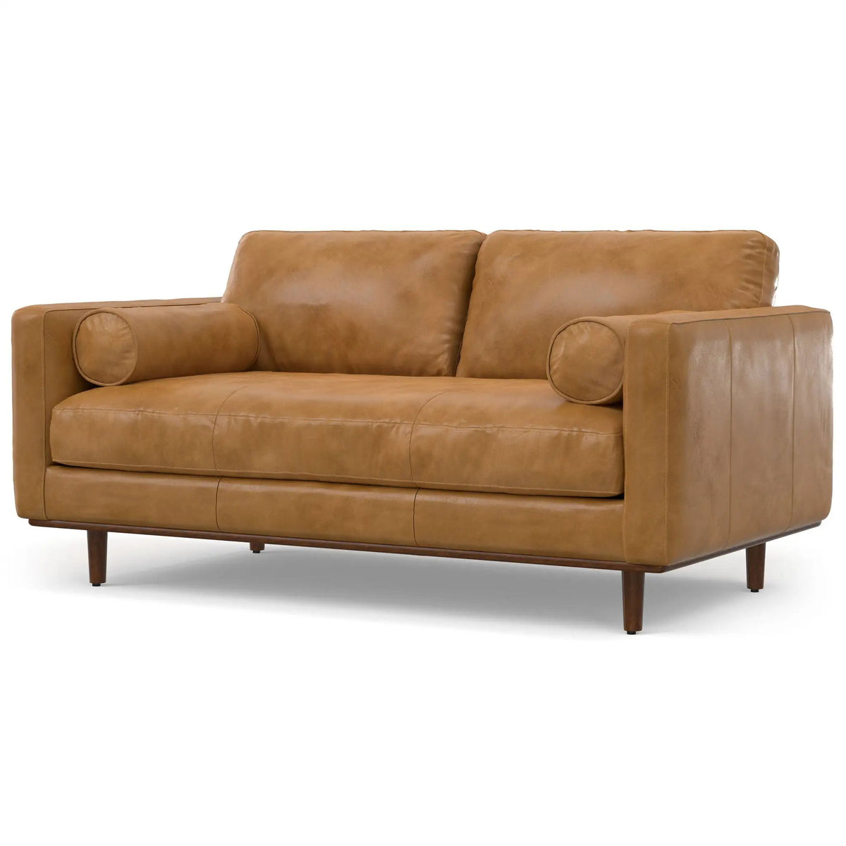 Morrison Upholstered Sofa | Recycled Blend Fabric | Single Bench Seat Cushion | 72 Inch Length
