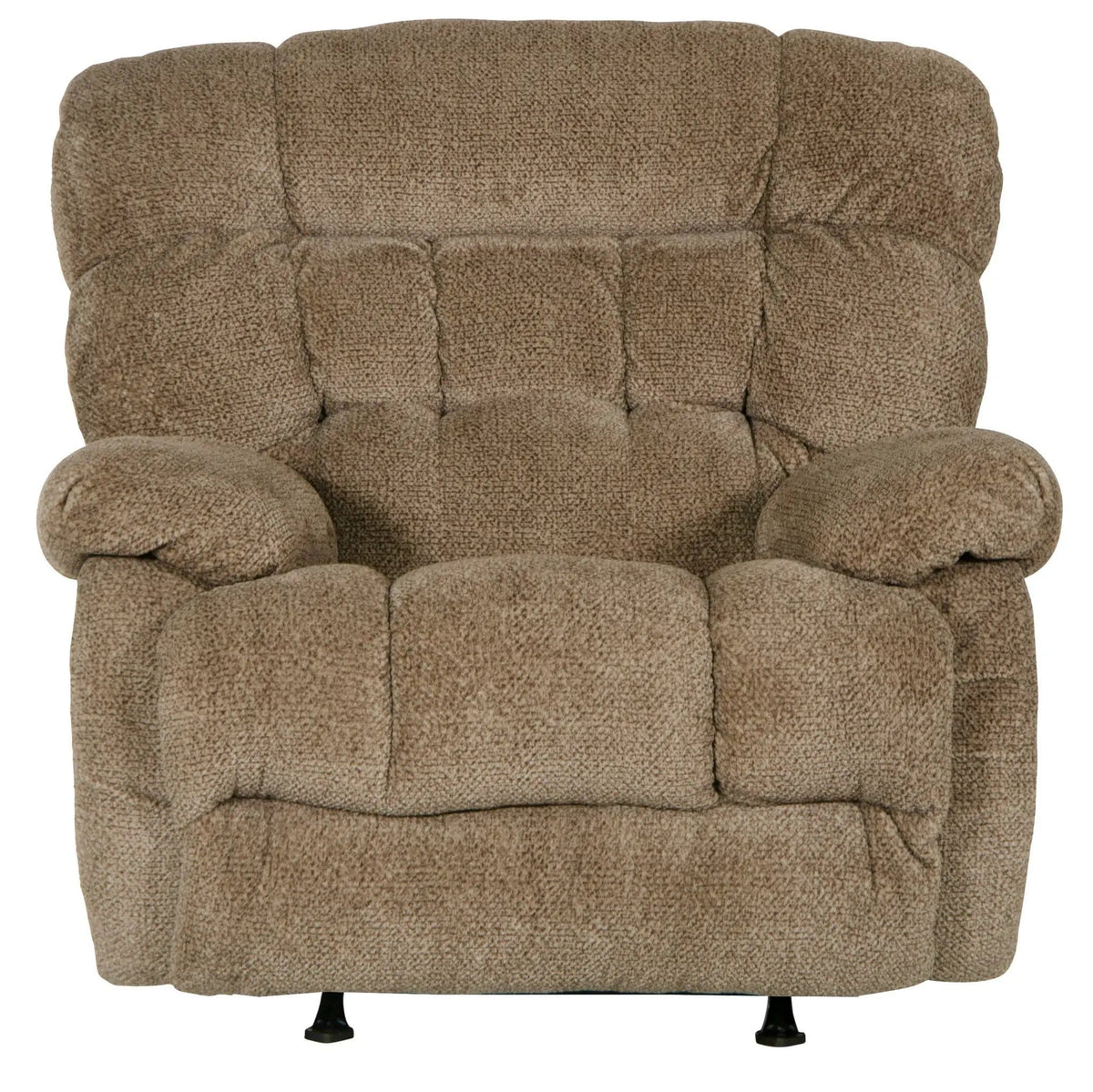 Daly Chaise Rocker Recliner Rocker Chair | 4 Pieces | Polyester & Fabric | Living Room