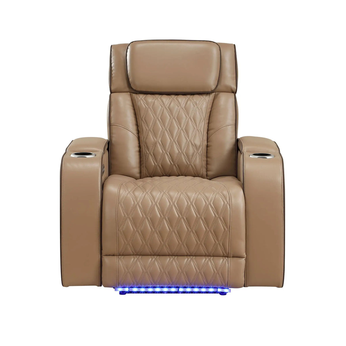 Power Reclining Chair | Vibrating Massage | LED Lighting