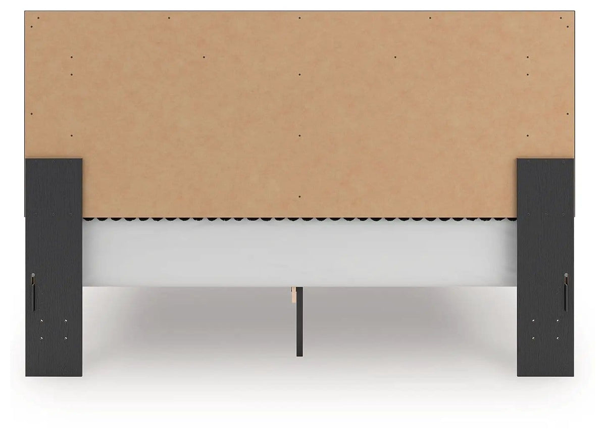 Zuraleus Upholstered Panel Platform Bed With Roll Slats | 4 Pieces | Bedroom Furniture | Bedroom