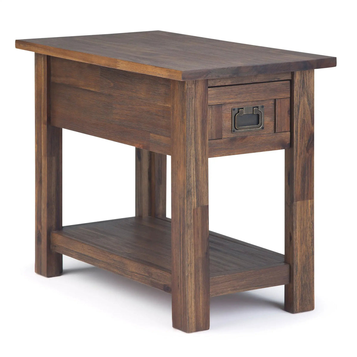 Monroe Handcrafted Side Table | Solid Acacia Hardwood | NC Lacquer Finish | 38 Inch Square