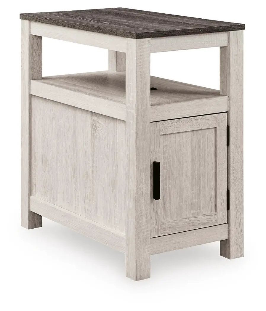 Fendenmore Chairside End Table | Storage Cabinet | Sofa-Side Function | Stylish Design