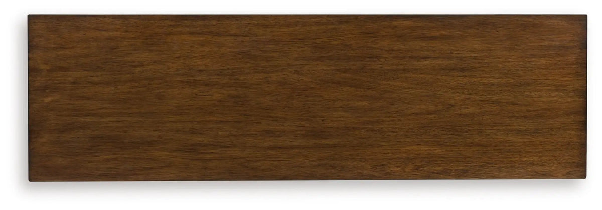 Taffenbrook Dresser | Medium Brown | Lined Top Drawers | 64 Inch Width
