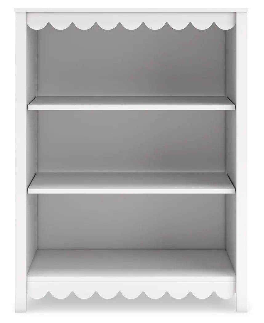 Hallityn Bookcase | 31.61 x 19.84 x 41.14 in | Engineered Wood & Mdf | White