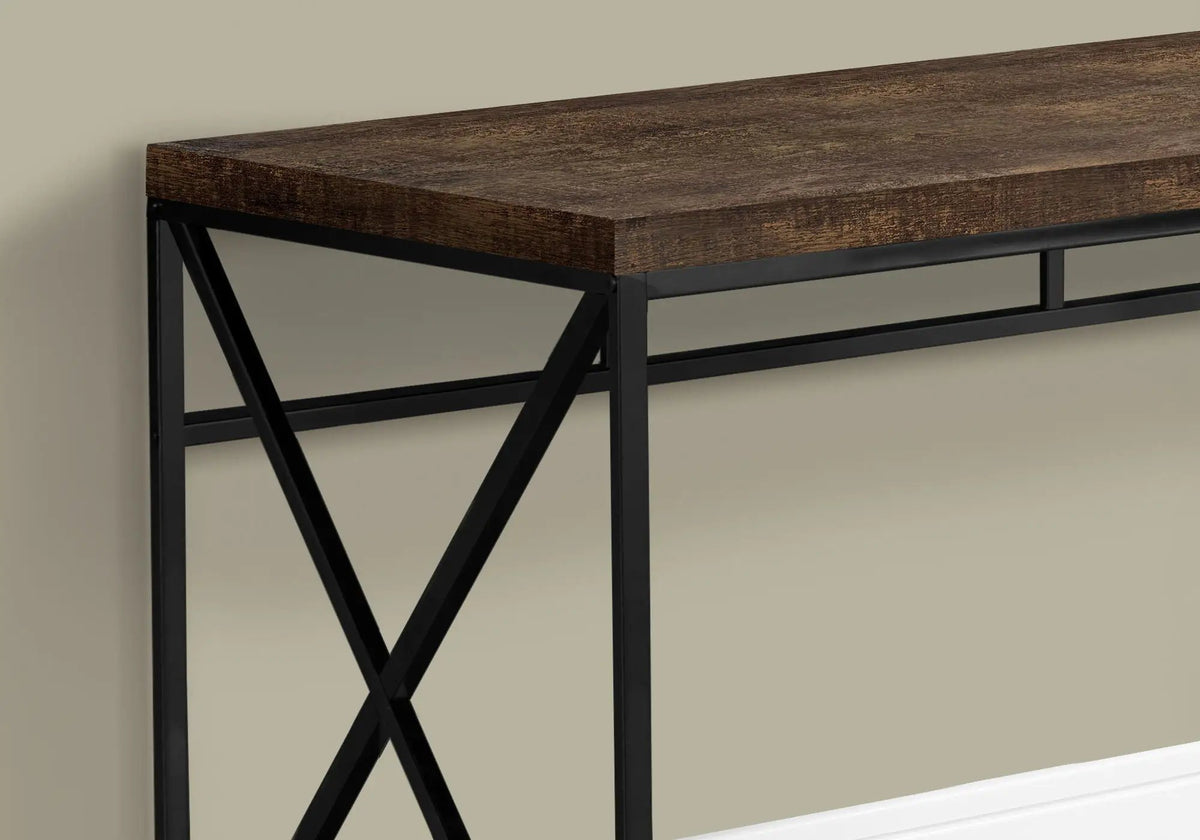 Laptop Computer Desk | 47.25 Inch Width | Thick Panel Tabletop | Space-Efficient Design