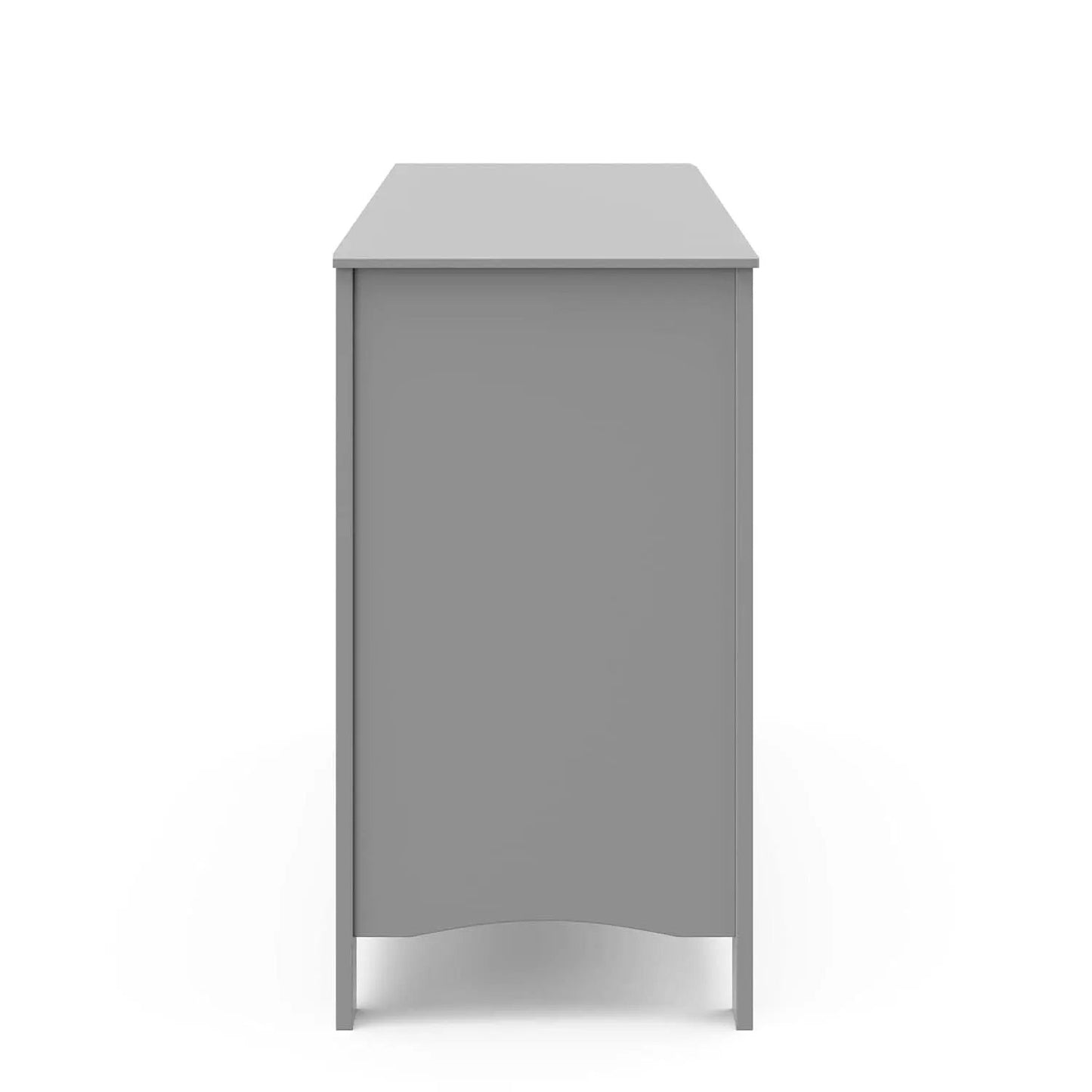 Pebble Gray 6 Drawer Double Dresser For Nursery And Kids from PriceLows™