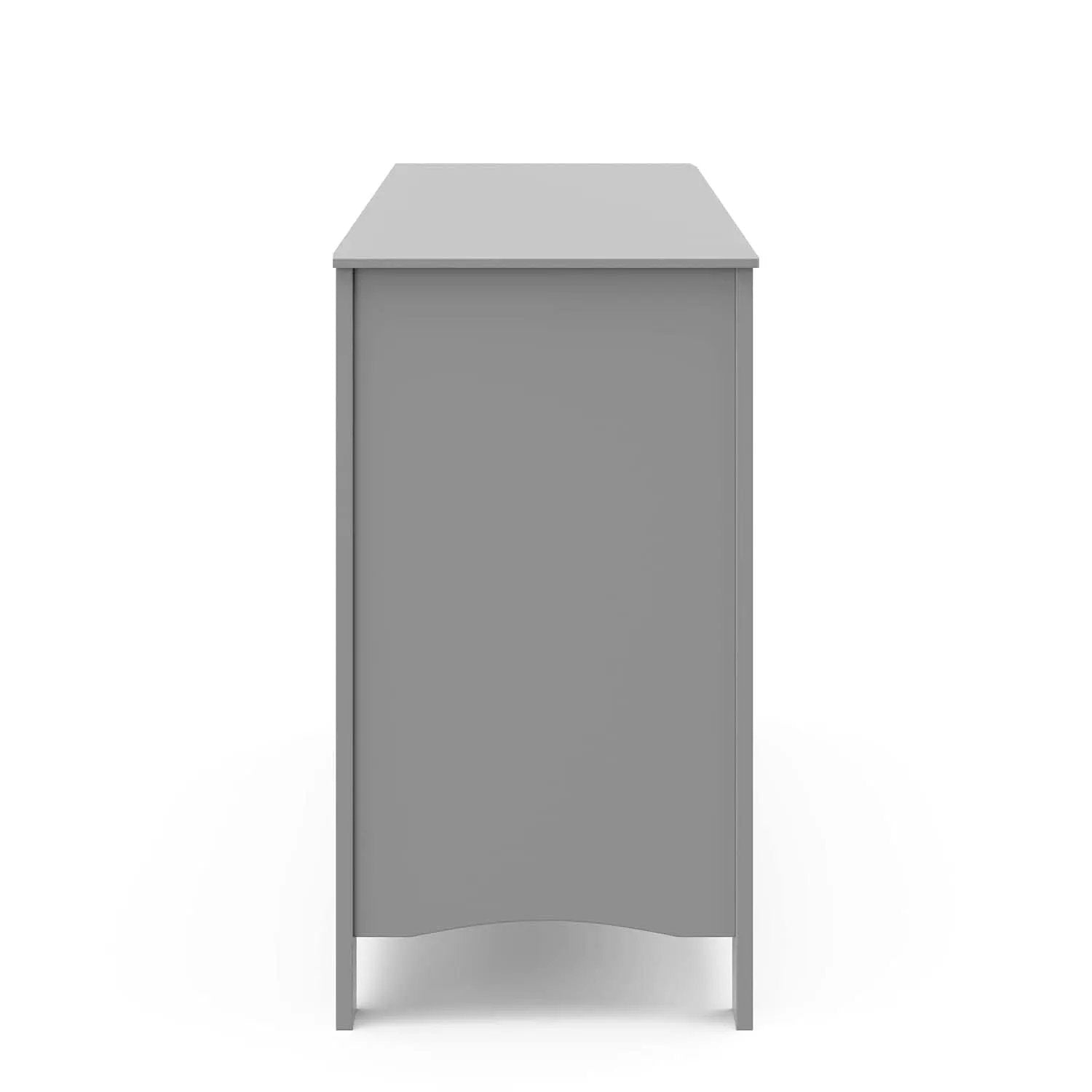 Pebble Gray 6 Drawer Double Dresser For Nursery And Kids from PriceLows™