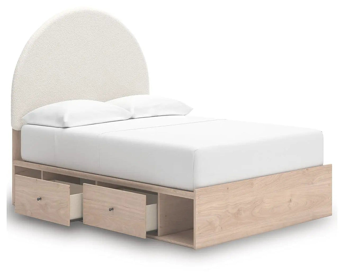 Arloster Upholstered Panel Bed | 6 Pieces | Bedroom Furniture | Bedroom