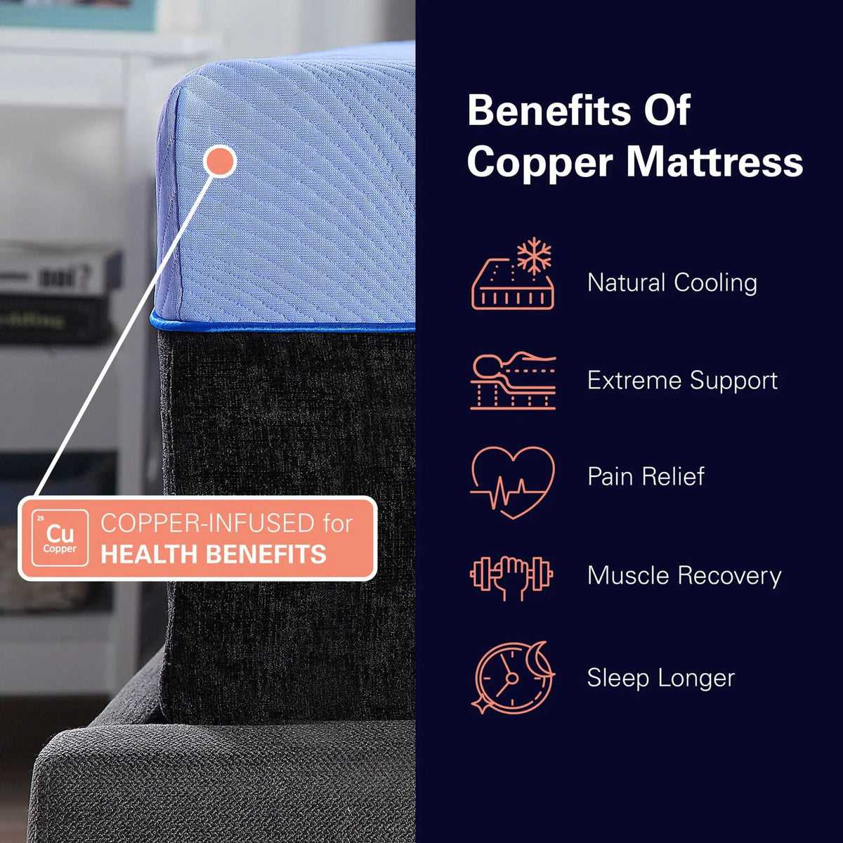 Hybrid Mattress | 12 Inch | Gelcare Memory Foam | All Sizes