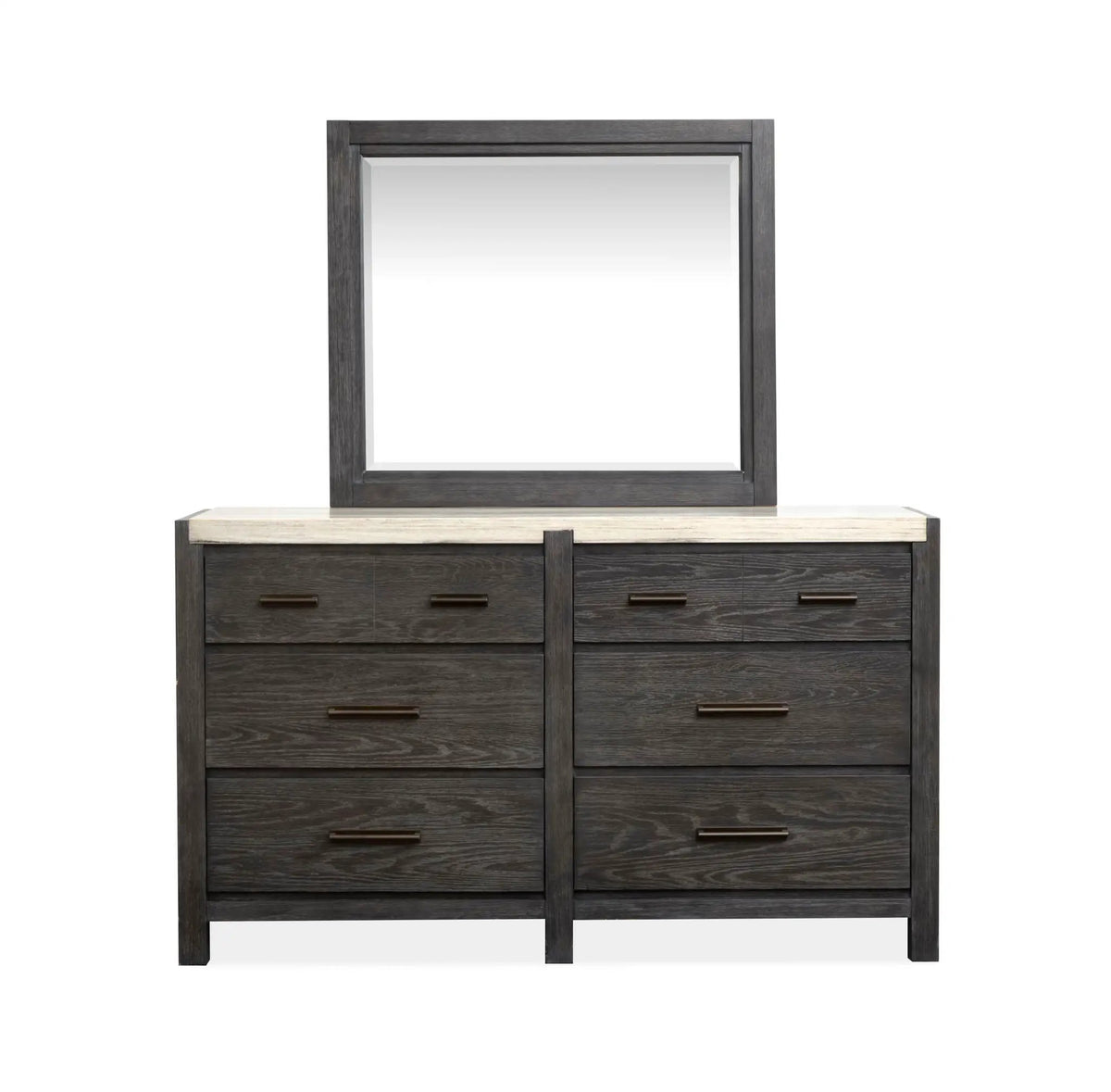 Plum Creek Drawer Dresser | 68 Inch Width | Seasonless Style | Tranquil Elegance