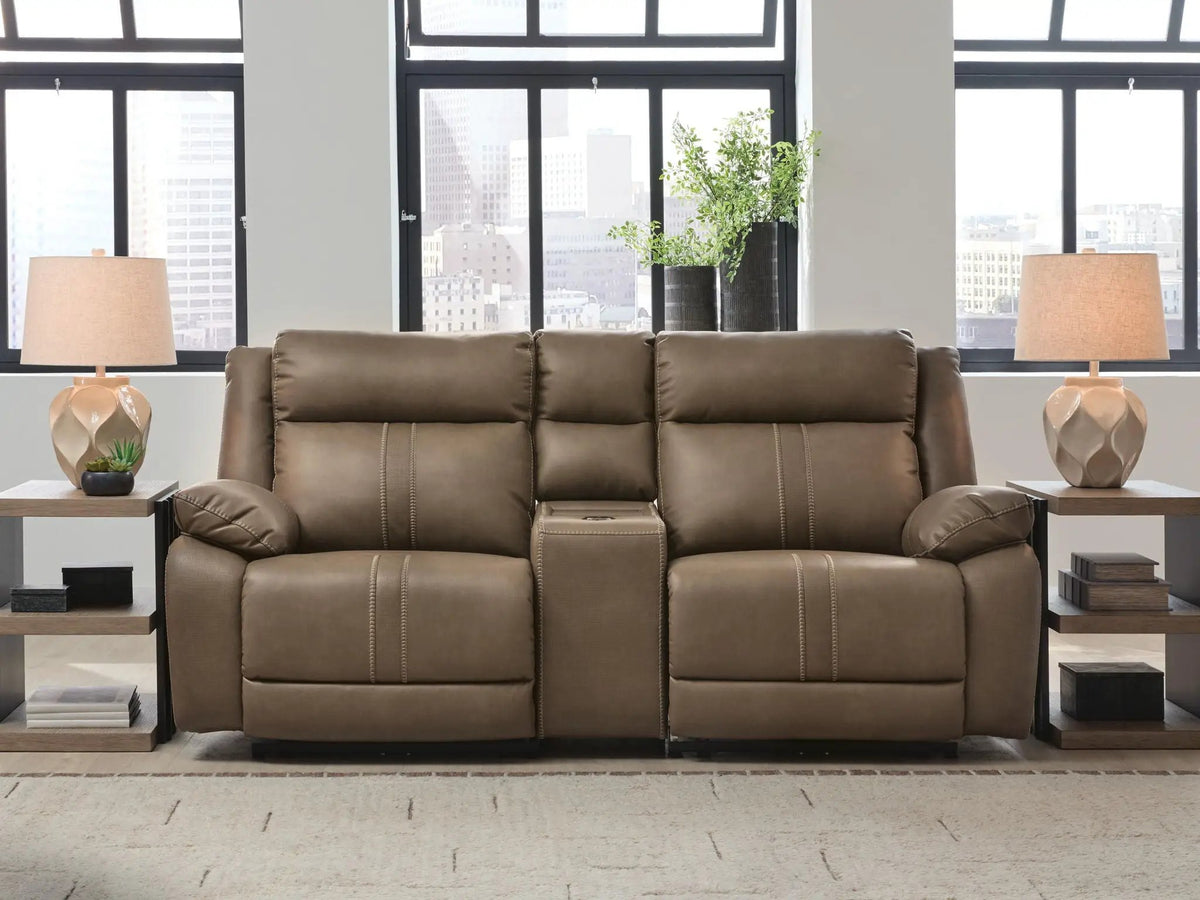 Reclining Sectional | Power Recline | Adjustable Headrests