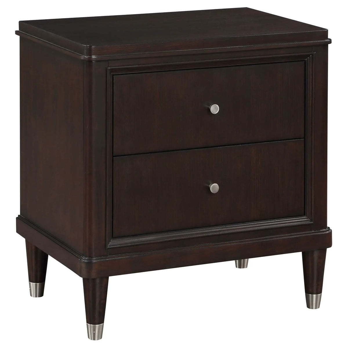 Emberlyn 2-drawer Nightstand | 26 x 18 x 27 in | Cedar | Brown