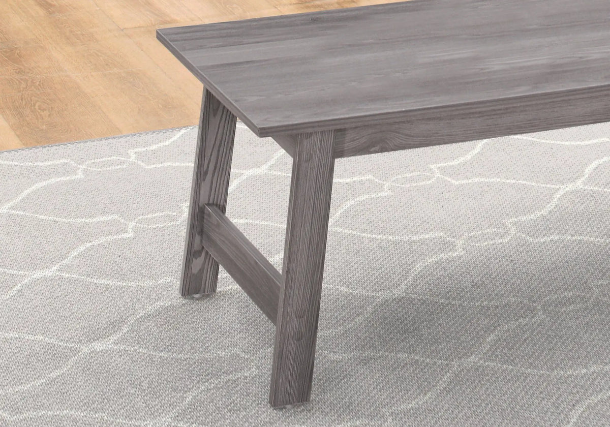 Rectangular Coffee Table Set | Set Of 3 | Two Matching Square End Tables | 36 Inch Length