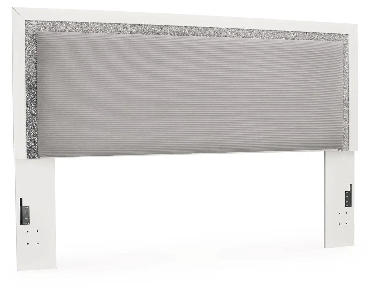 Maeling Upholstered Panel Headboard | Modern Glam Style | Crisp Matte Finish | 52.76 Inch Height