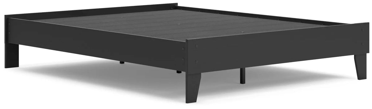 Socalle Platform Bed | Space-Saving Design | Clean-Lined Profile | Contemporary Style