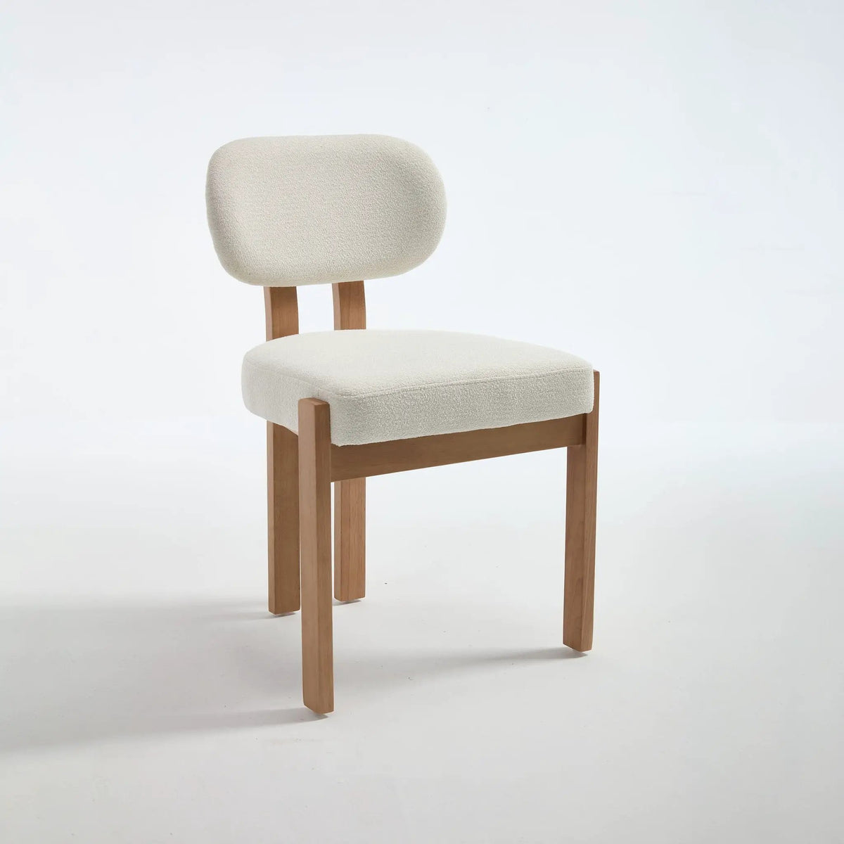 Ergonomic Dining Chairs | Set Of 2 | Wingback Design | Adjustable Feet