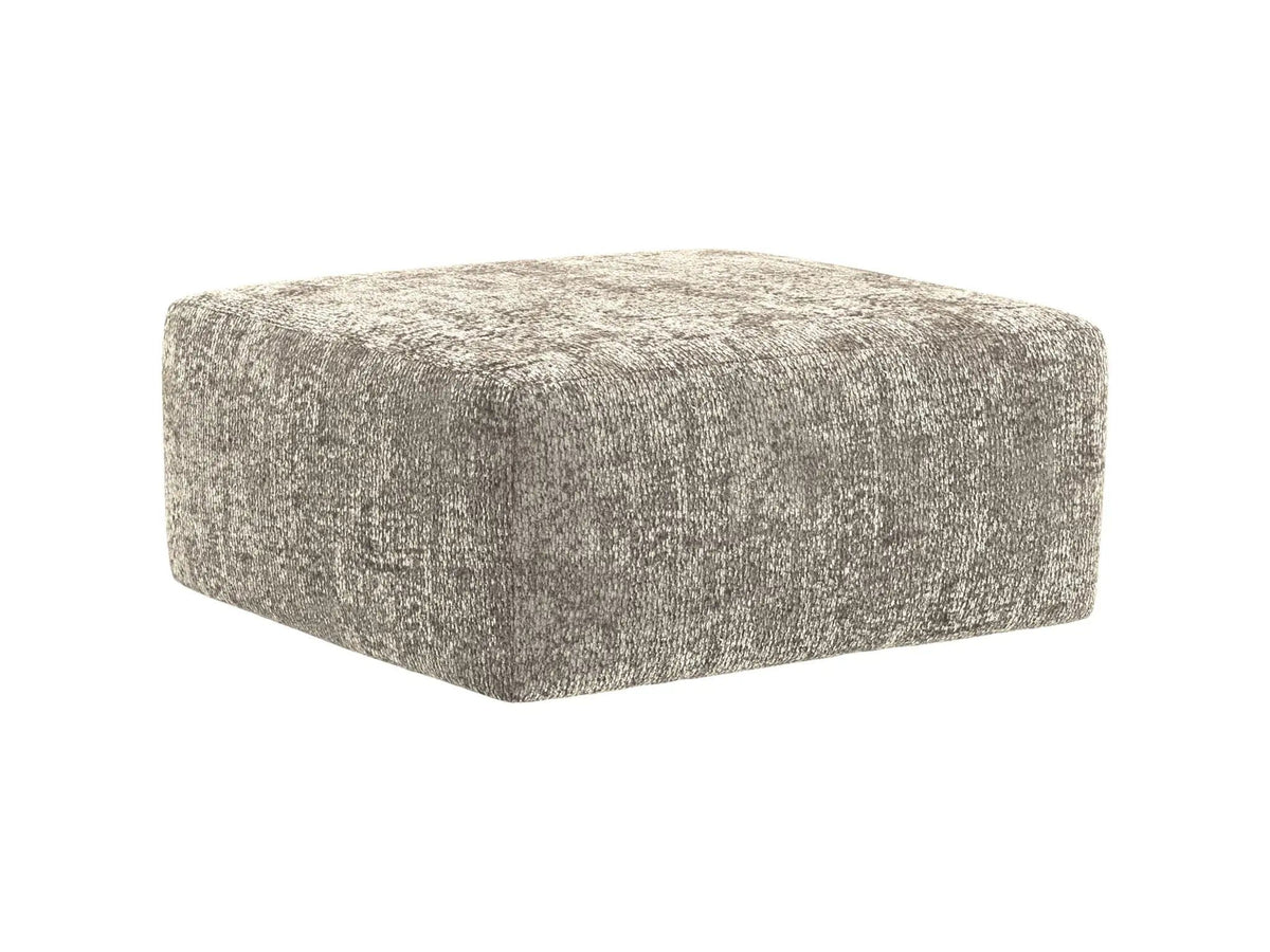 Jaden Cocktail Ottoman | 2 Pieces | Chenille & Fabric | Living Room