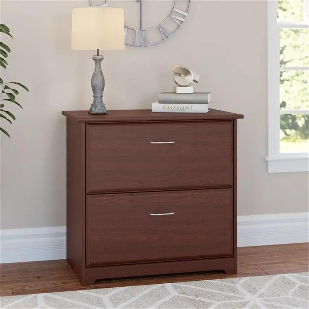 Cabot 2 Drawer Lateral File Cabinet Harvest Cherry from PriceLows™
