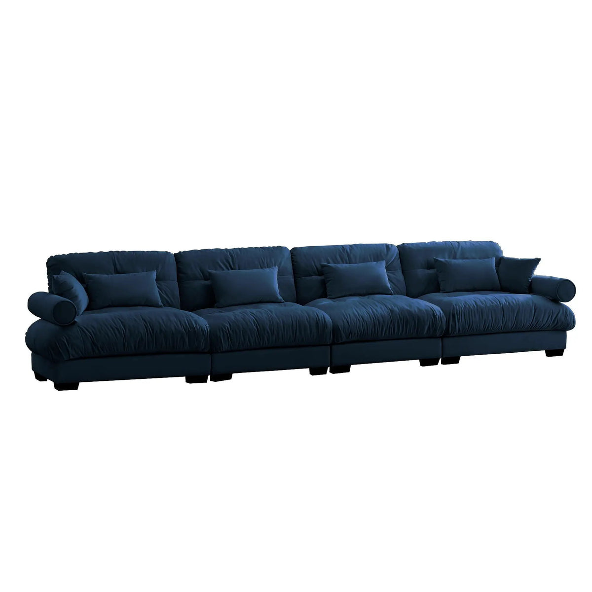 Sectional Sofa | Deep Seat Convertible | Modular Vintage | Oversized