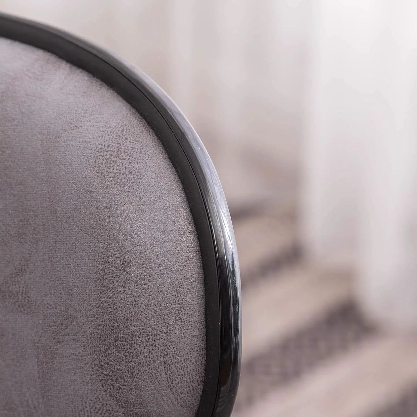 Weathered Gray Upholstery Adjustable Swivel Barstools Set from PriceLows™
