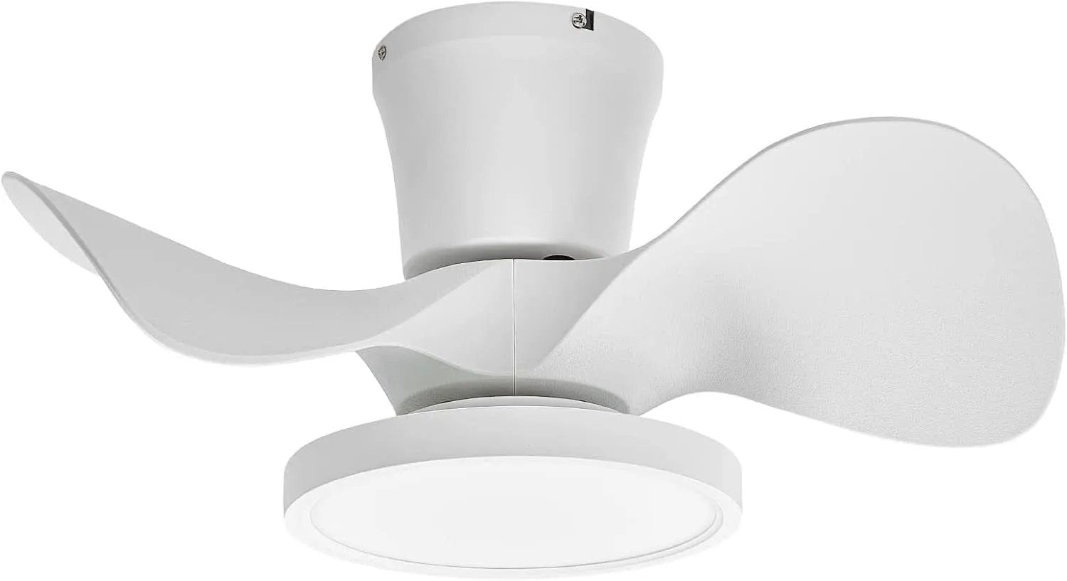 22 Inch Quiet Ceiling Fan With LED Light And Remote Control from PriceLows™