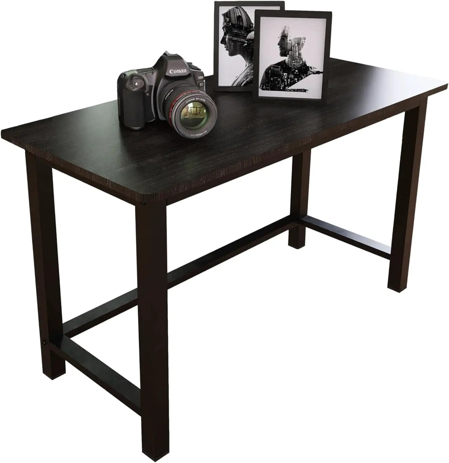 51 Inch Black Steel Computer Desk Heavy Duty 770 Lb from PriceLows™