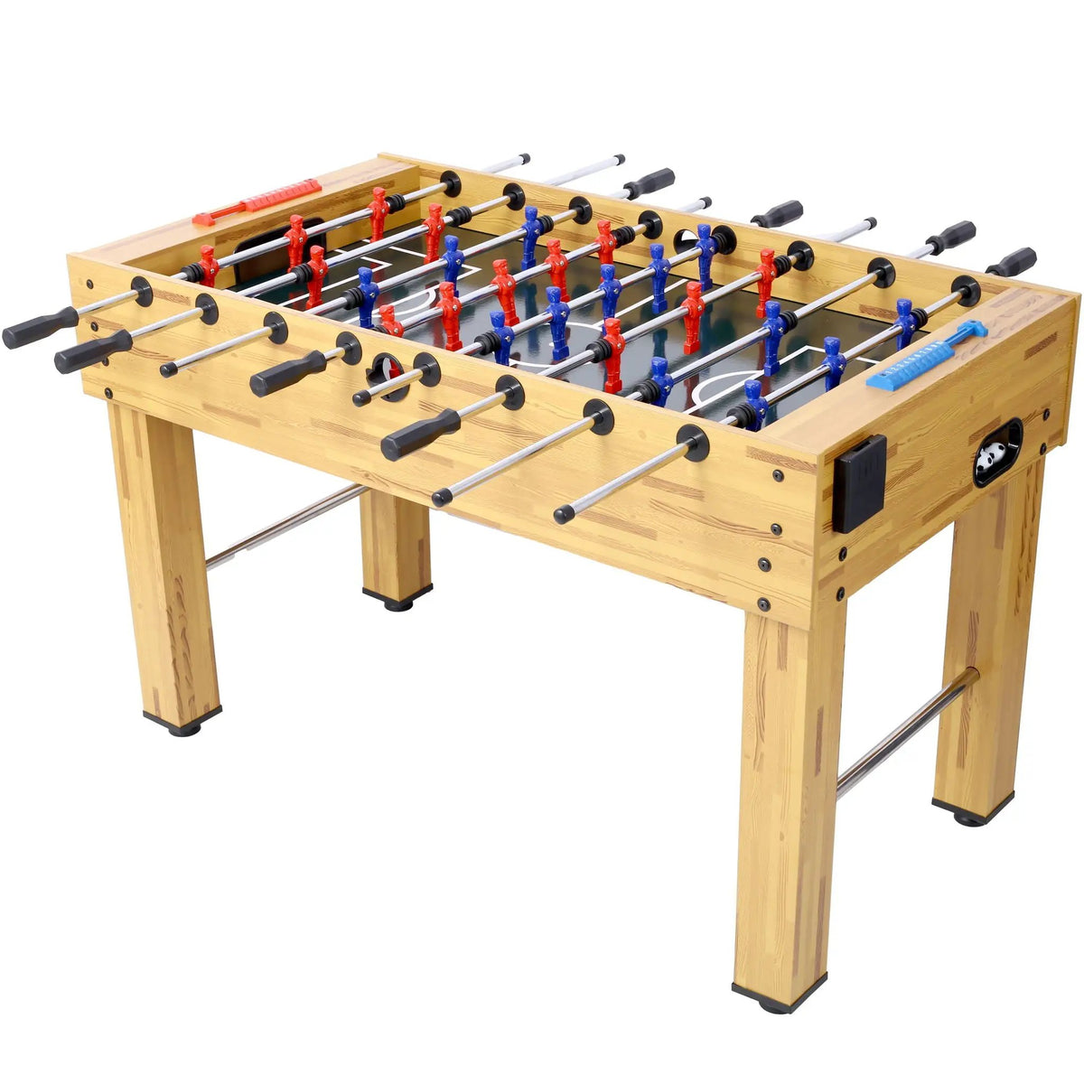 Hurricane Foosball Table | Engineered Wood | Steel Rods | Indoor Gaming