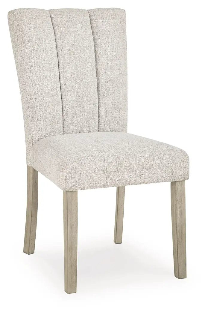 Larawyn Dining Side Chairs | Set Of 2 | Bisque | Upholstered Seats