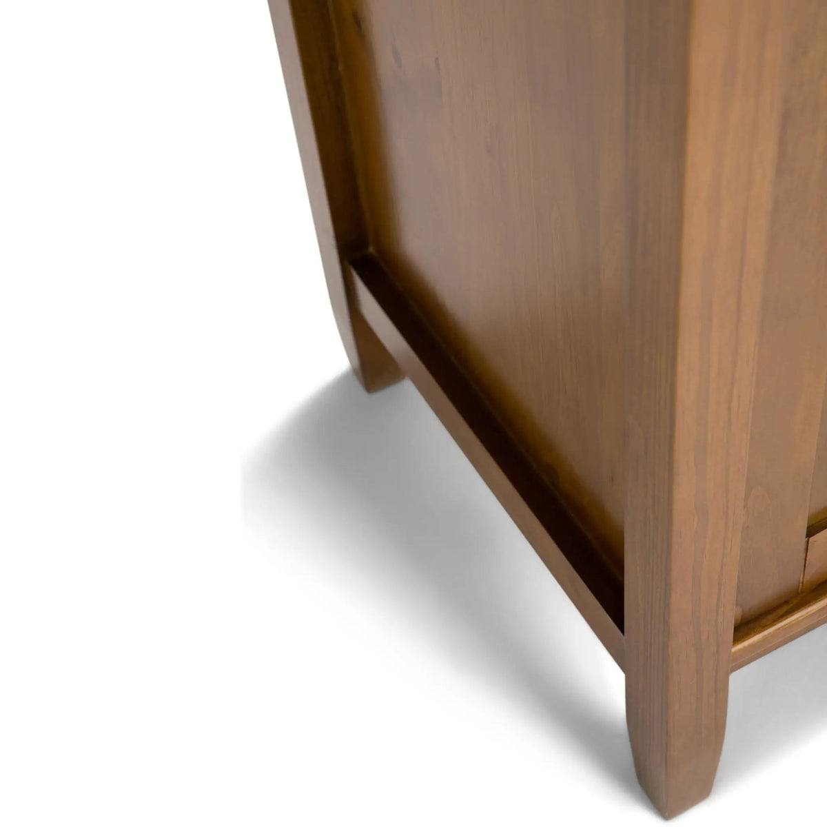 Warm Shaker Extra Wide TV Media Stand | Handcrafted Solid Wood | Fits TVs Up To 80 Inch | 72 Inch Length