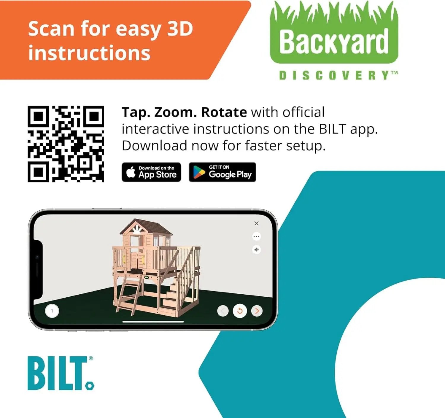 Premium Outdoor Cedar Playhouse With Integrated Kitchen from PriceLows™