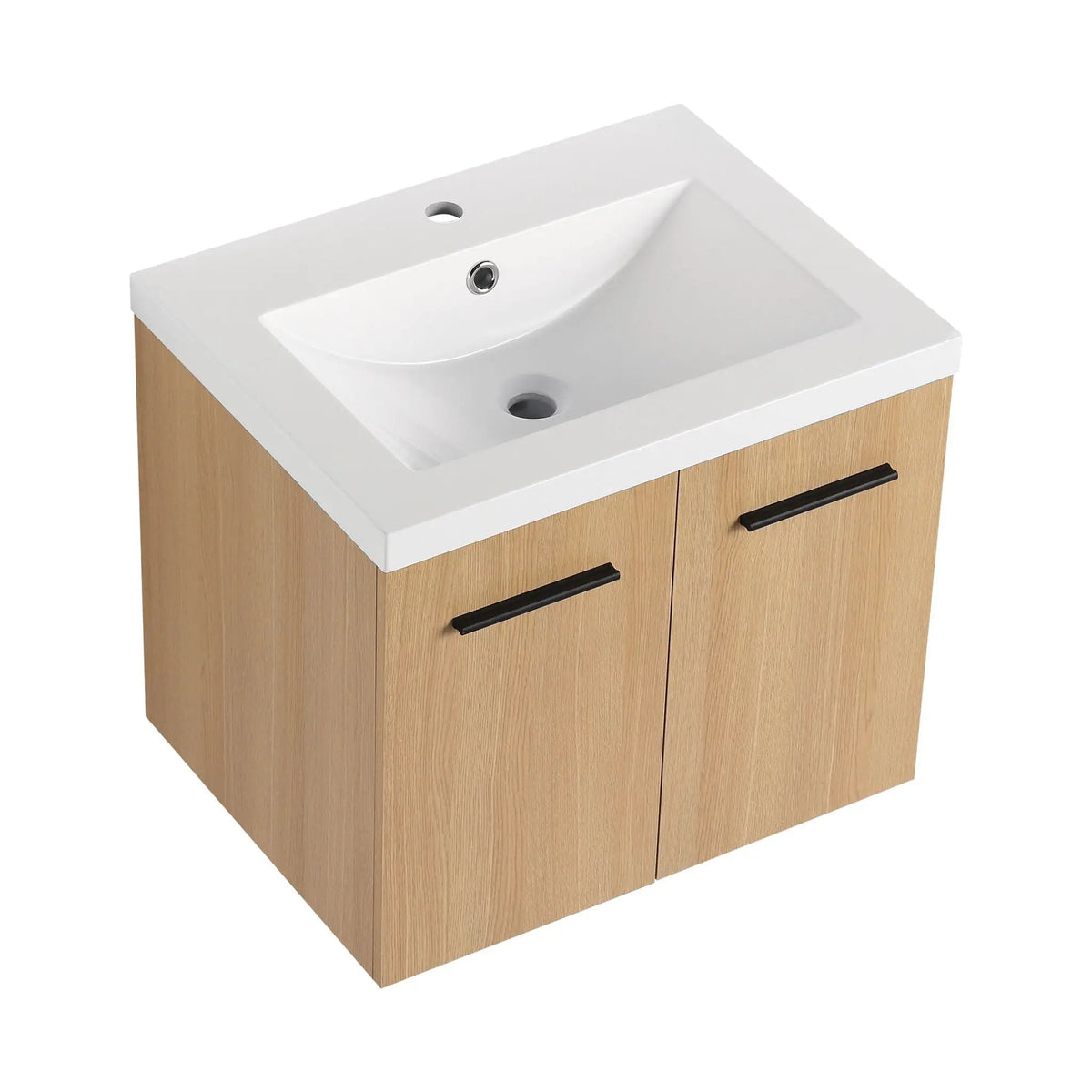 Floating Bathroom Vanity With Sink | Plywood | Double Door