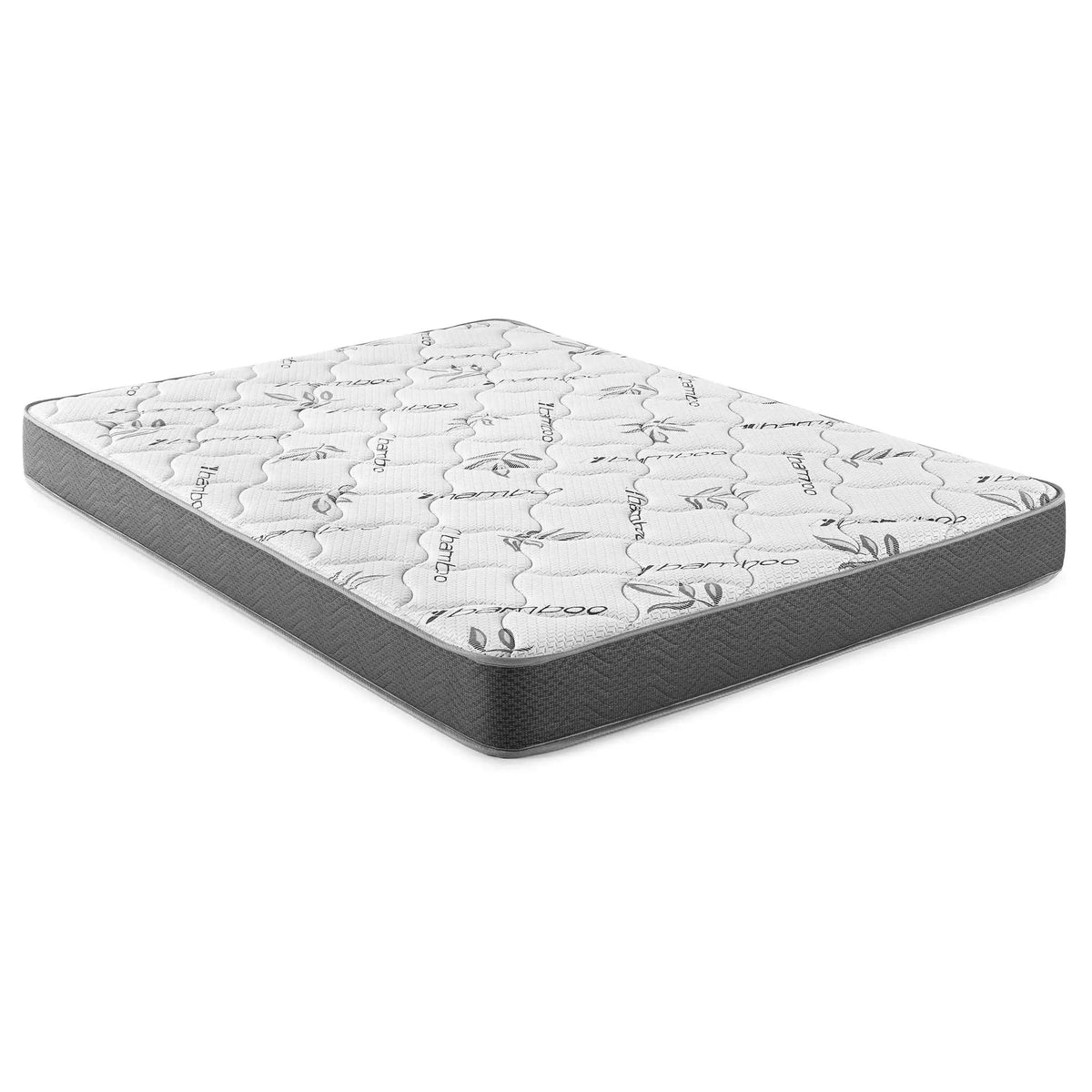 Kenyon 7-inch Twin Bamboo Cover Firm Foam Mattress | 37 x 74 x 7 in | Bamboo | Bedroom