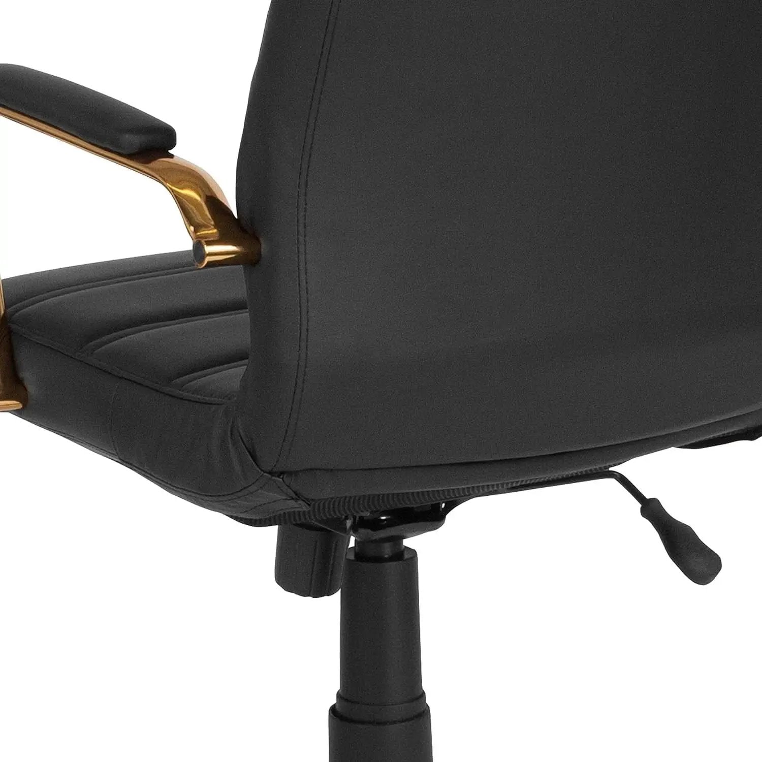 Whitney Black High Back Leathersoft Desk Chair Swivel from PriceLows™
