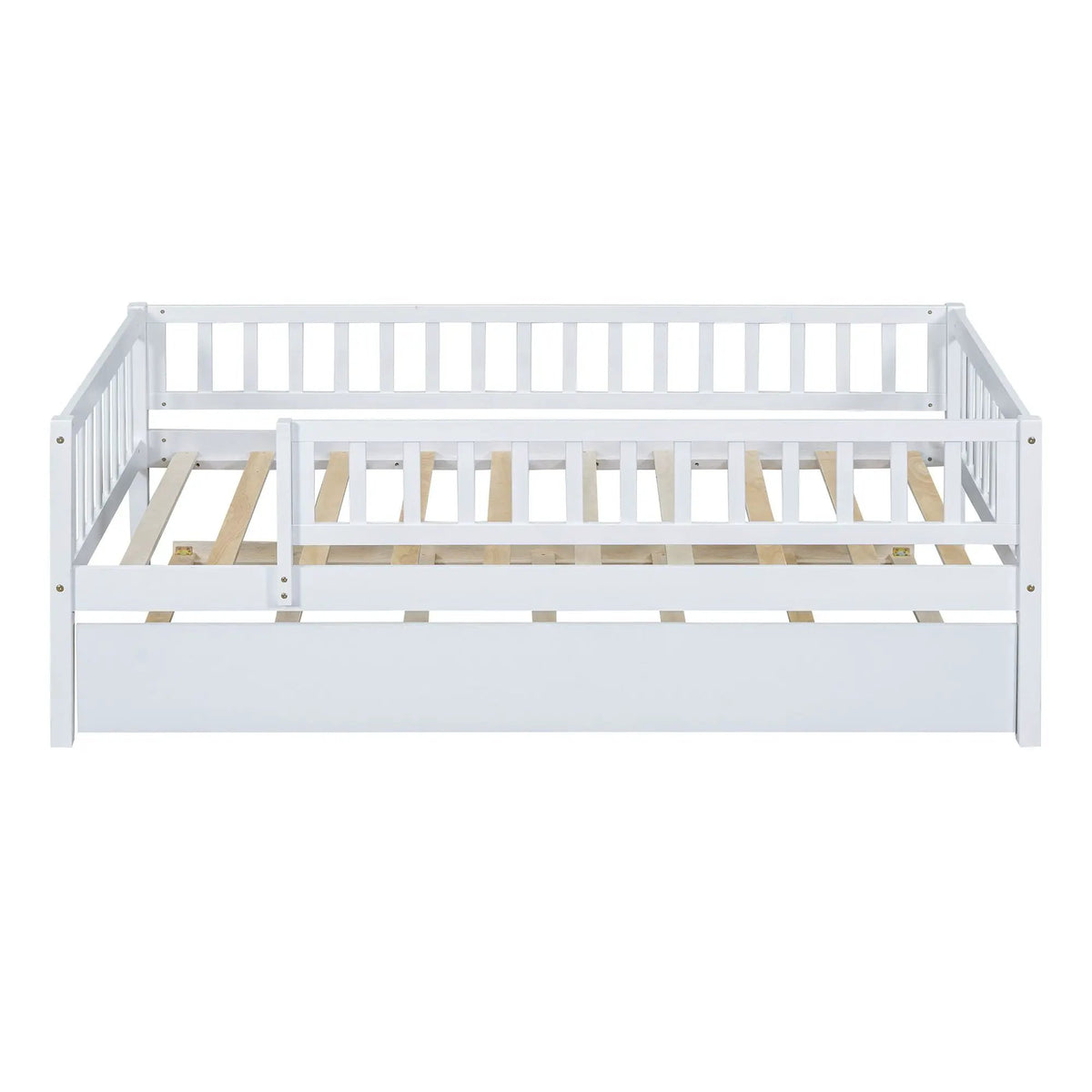 Multi-Functional Wooden Daybed | Solid Pine Wood Frame | Humidity Resistant | Trundle Design
