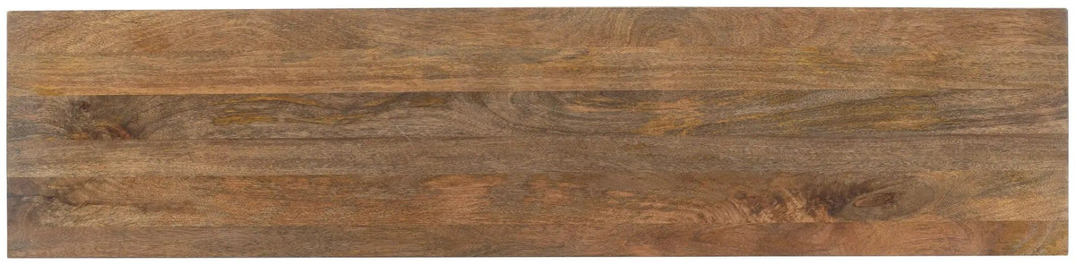 PratTVille Accent Cabinet | 68 x 16 x 36.75 in | Engineered Wood & Metal | Brown