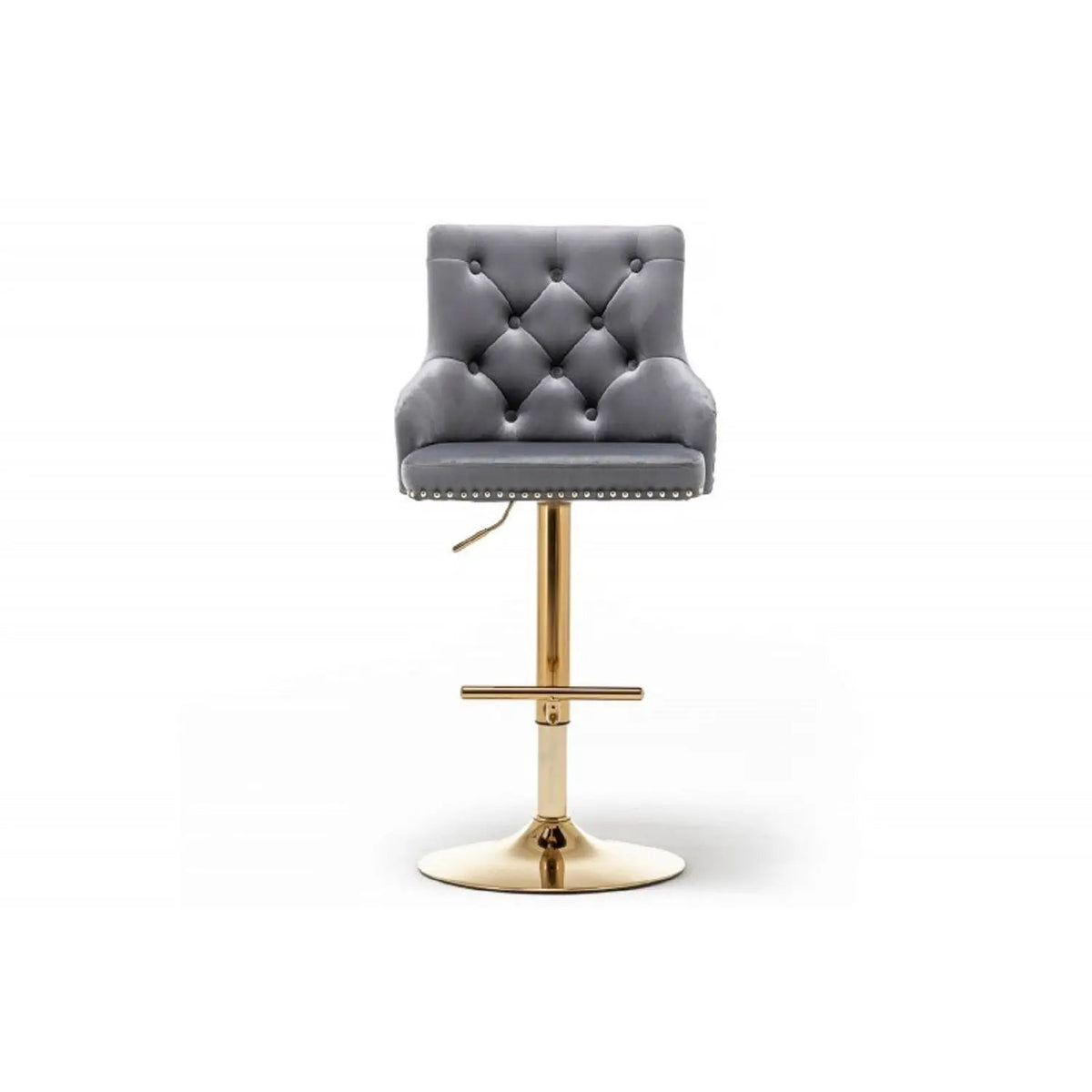 Adjustable Bar Stools | 360 Swivel | Steel Base | Set Of 2