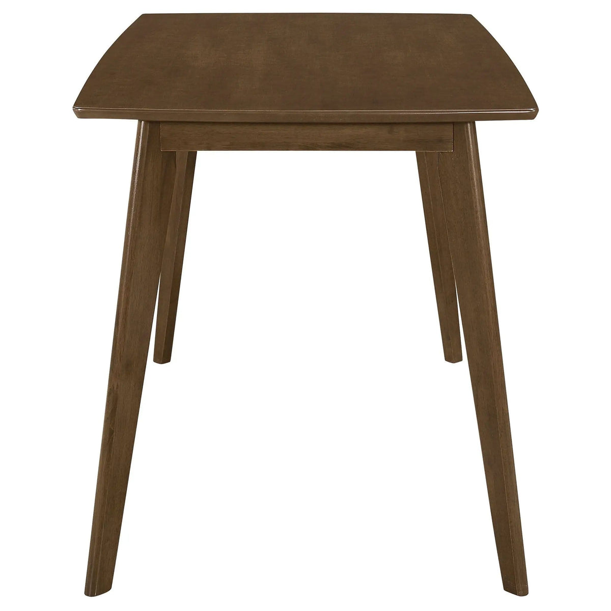 Kersey Rectangular 47-inch Wood Dining Table Chestnut | 47.25 x 29.5 x 30 in | Rubberwood & Engineered Wood | Dining Room