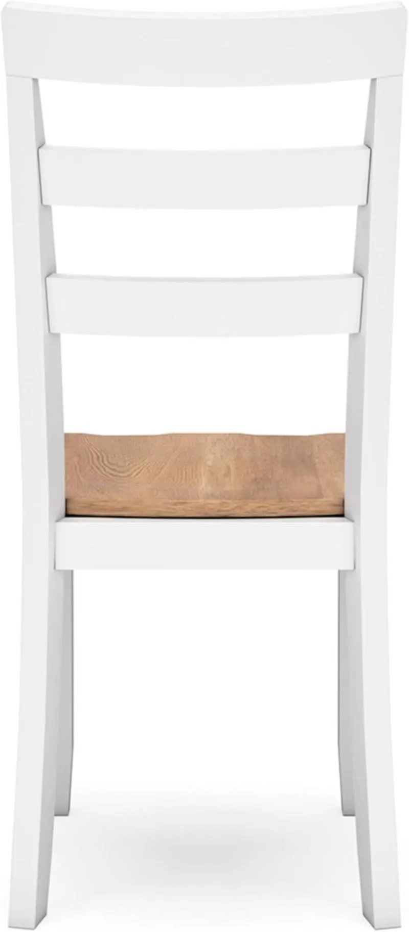 Gesthaven Solid Wood Frame Dining Chair Set White Natural from PriceLows™